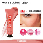 MAYBELLINE-Cheek Heat Gel Cream Blush Nude Burn