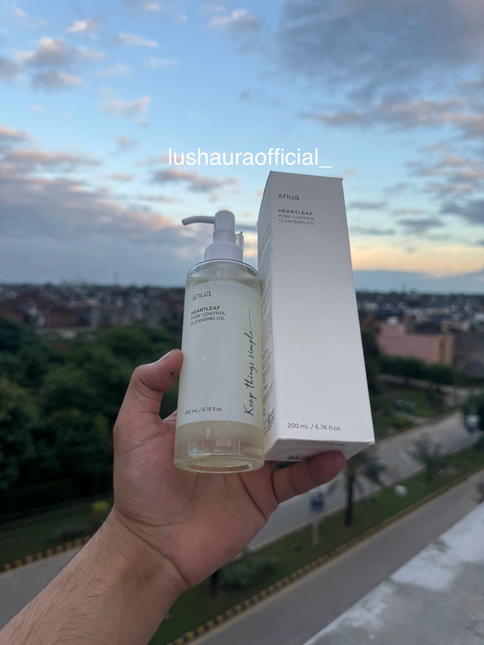 ANUA Heartleaf Pore Control Cleansing Oil (200ml)