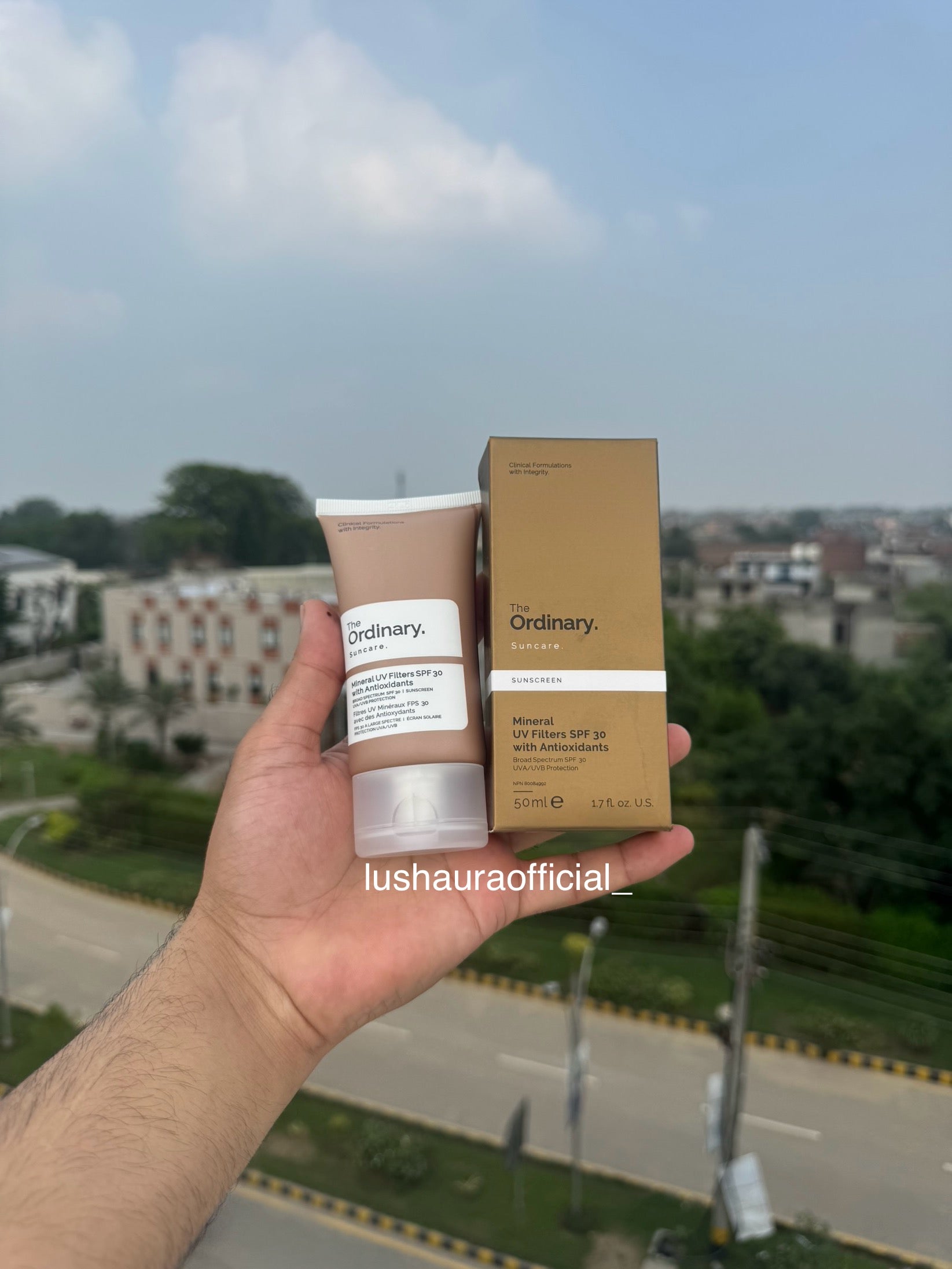 The Ordinary Sunscreen Mineral UV Filters SPF 30 sunscreen