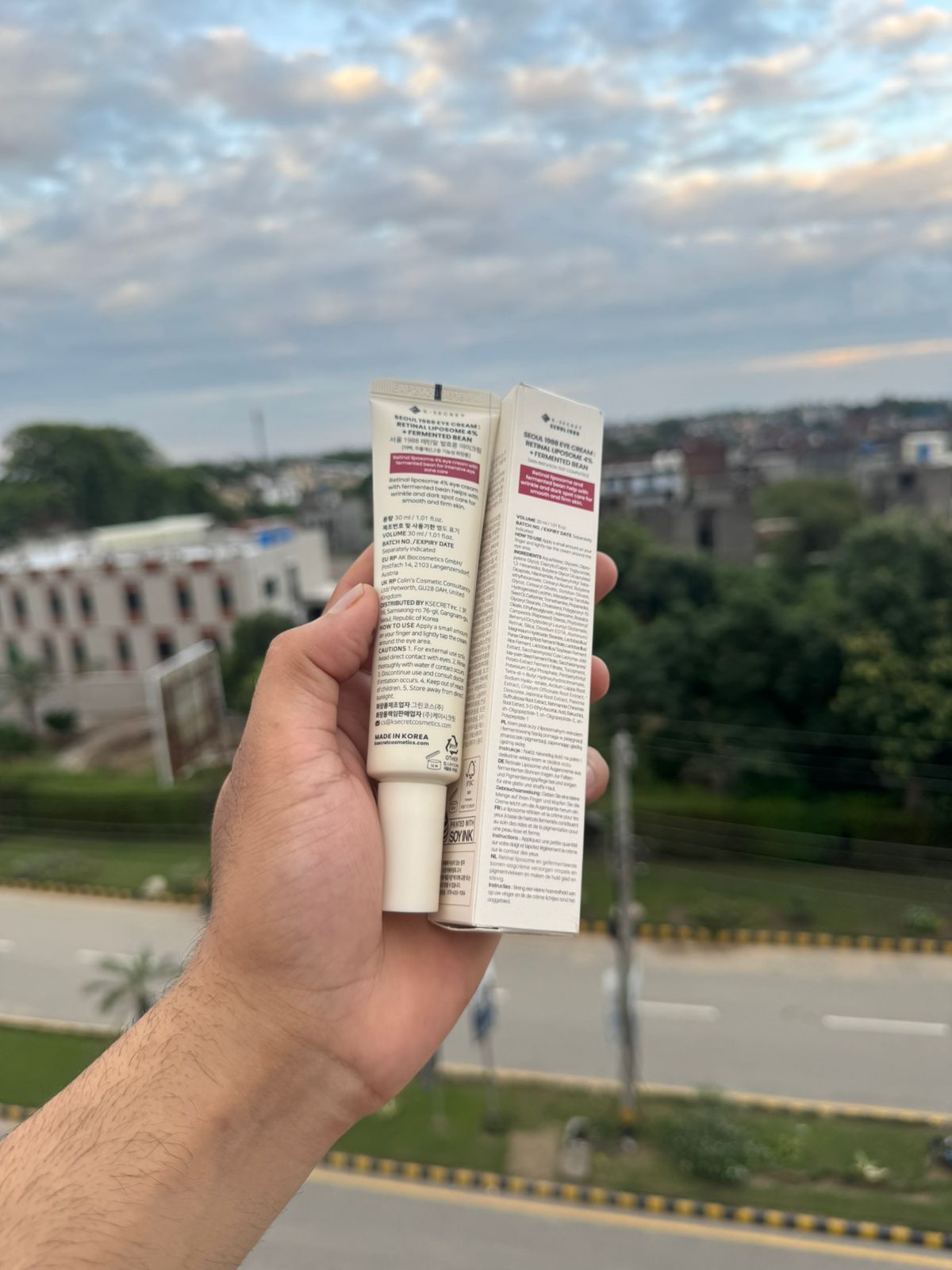 K-Secret Seoul 1988 Eye Cream Retinal Liposome 4% + Fermented Bean