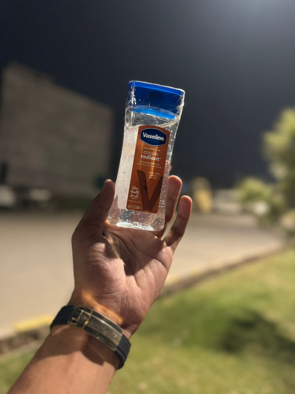 Vaseline Intensive Care Cocoa Radiant Vitalizing Gel Body Oil 200ml