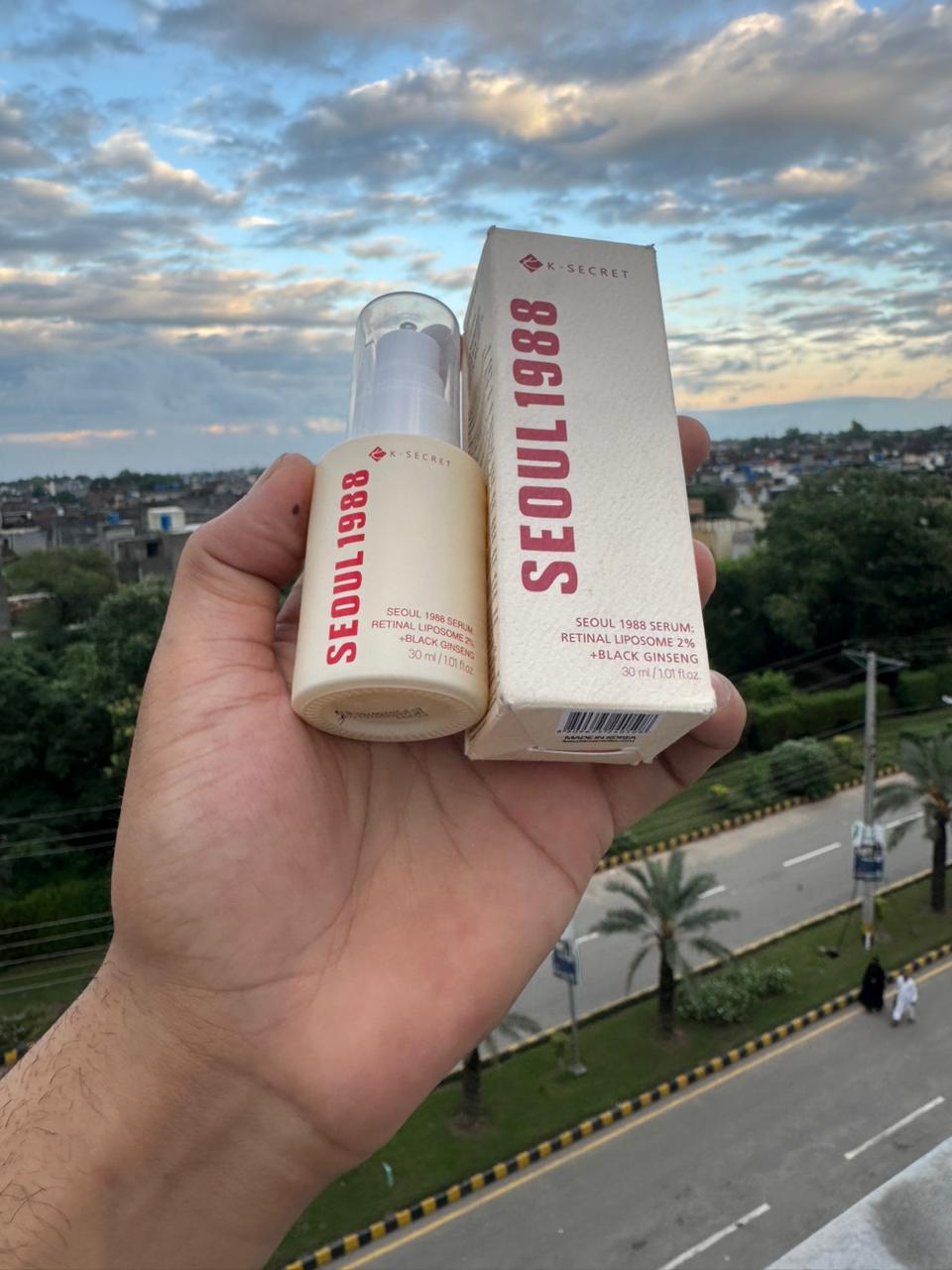 K-SECRET SEOUL 1988 Serum : Retinal Liposome 2% + Black Ginseng 30ml