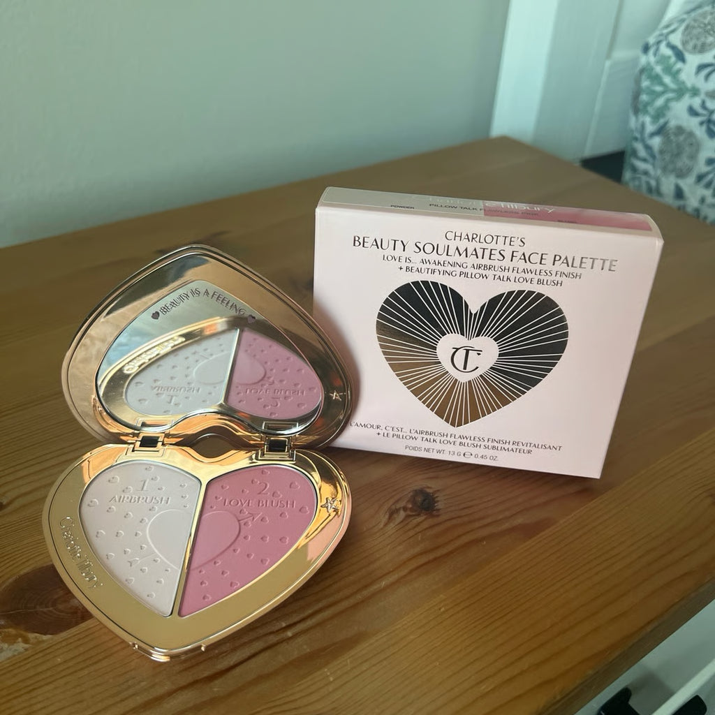 Charlotte Tilbury - Soulmates Face Palette - PILLOW TALK FLAWLESS PINK
